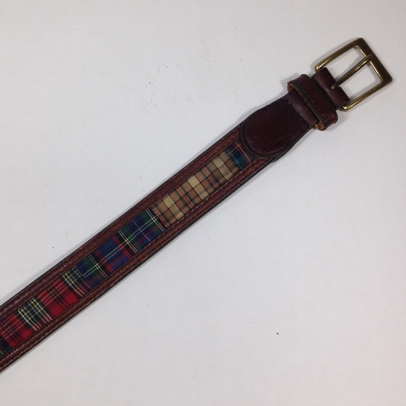 Fossil Leather Belt Multicolored - Picture 4 of 7